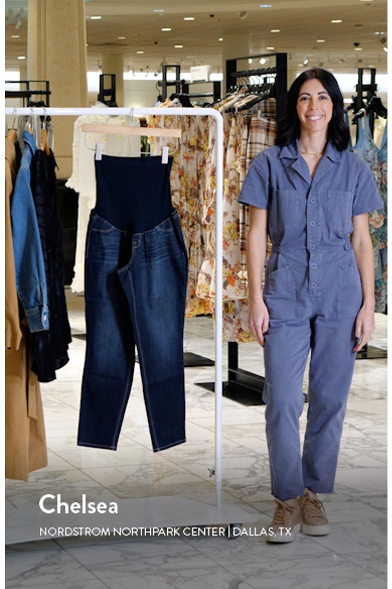 Maternity Ankle Skinny Jeans video