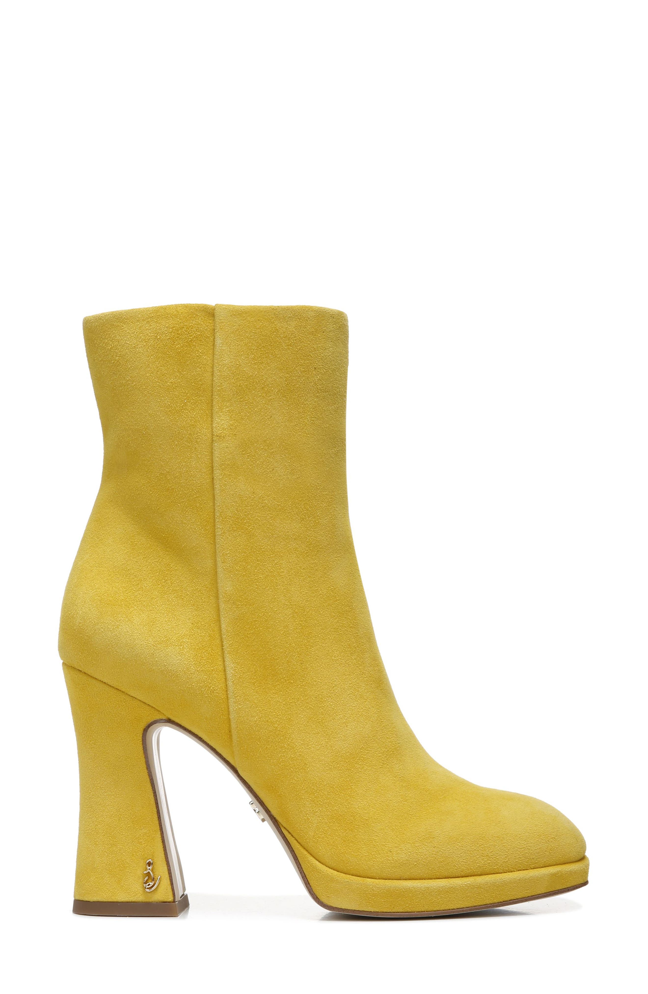 Jaye Platform Boot, Alternate, color, SUNNY YELLOW