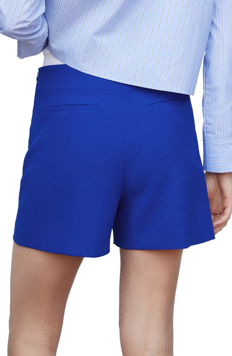 MANGO High Waist Shorts, Alternate, color, 