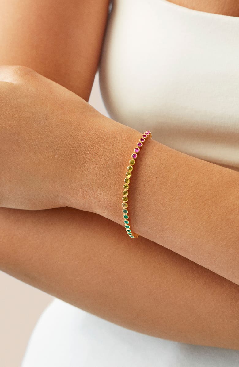 Monica Vinader Essential Stone Tennis Bracelet, Alternate, color, 