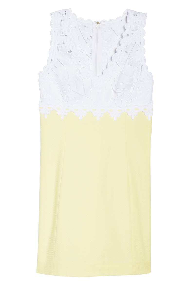Sandi Stretch Minidress, Alternate, color, PINEAPPLE