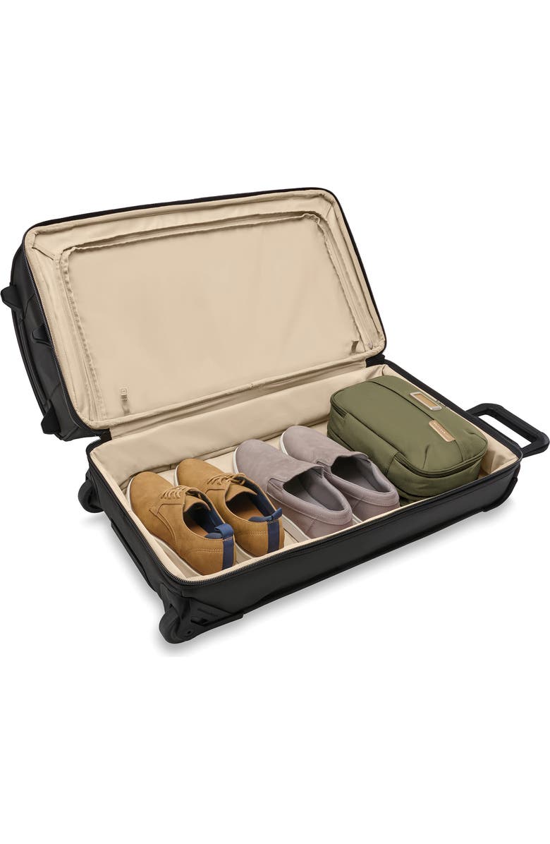 Briggs & Riley Baseline Medium 2-Wheel Duffle Bag, Alternate, color, Black