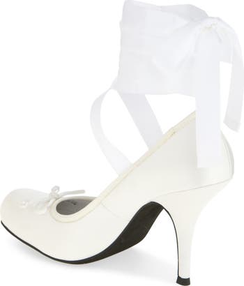 Nympha Ankle Wrap Pump