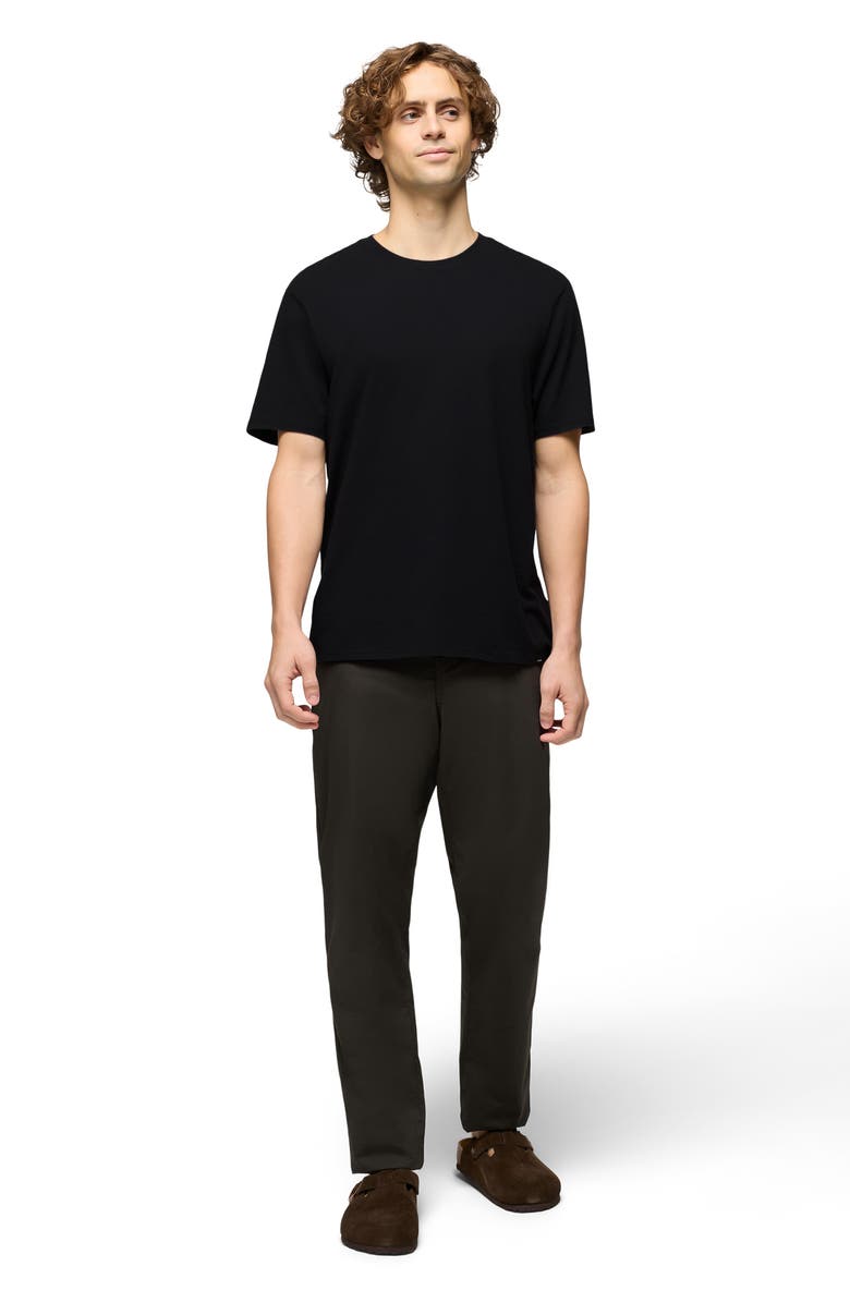 prAna Everyday Short Sleeve Regenerative Organic Cotton T-Shirt, Alternate, color, Black