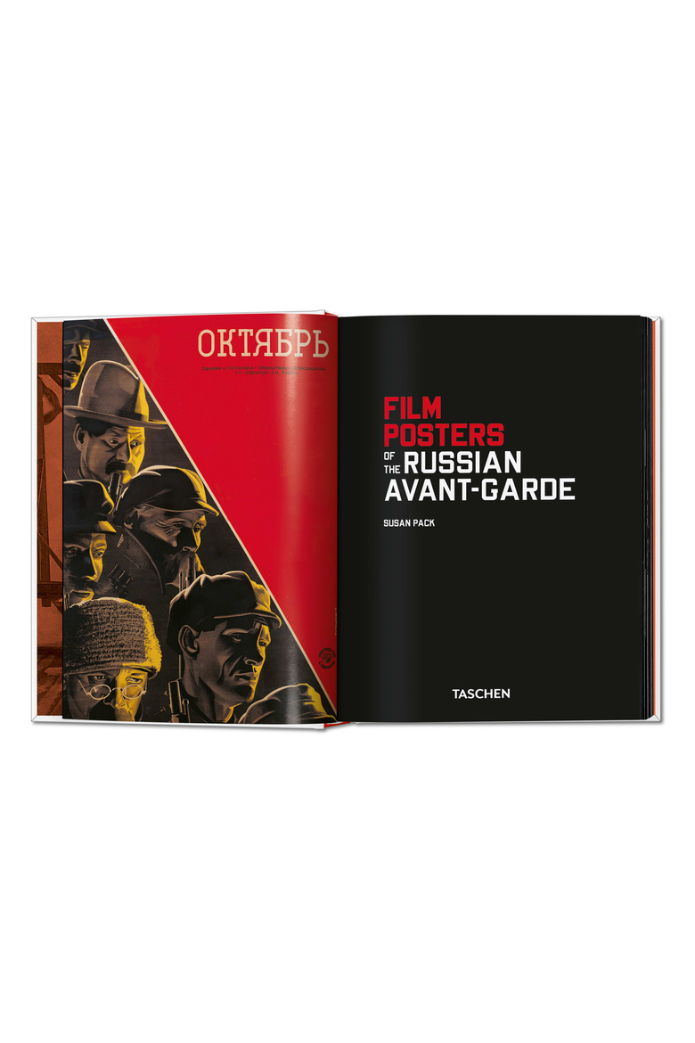 Film Posters of the Russian Avant Garde 45th ed English French German Book, Alternate, color, Blue