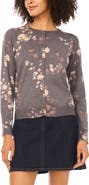 Vince Camuto Floral Cardigan