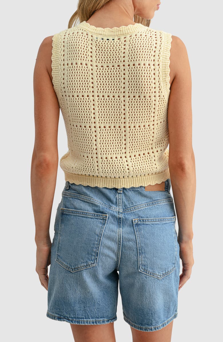 Lush Embroidered Knit Tank, Alternate, color, Butter Yellow