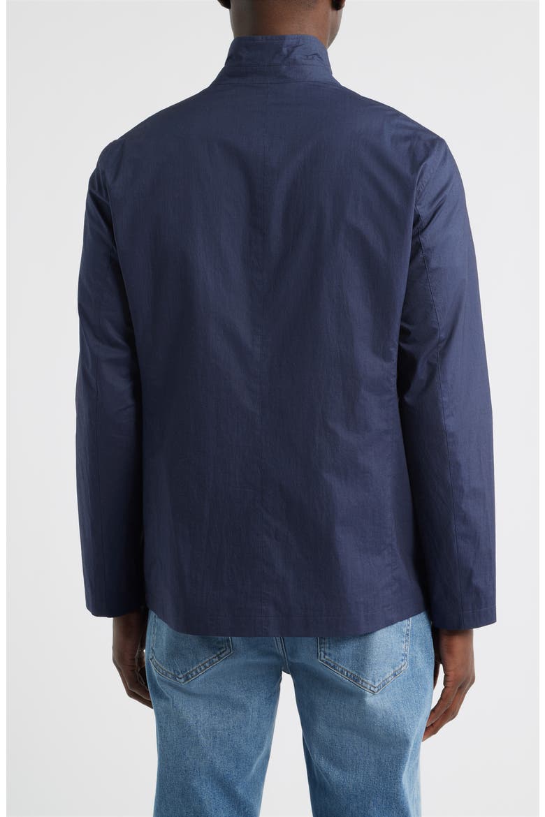 Crown Crafted Mayfair Cotton Zip Blazer, Alternate, color, NAVY