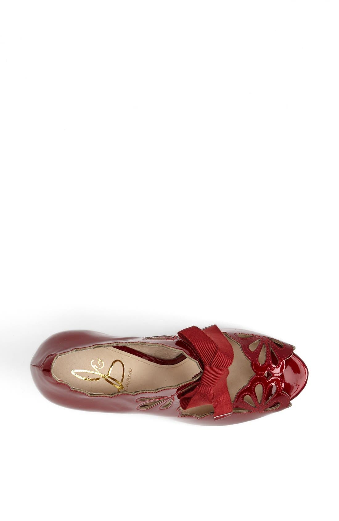 'Cicilee' Pump, Alternate, color, RED PATENT