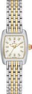 MICHELE Urban Petite 2-Tone Bracelet Watch, 22mm