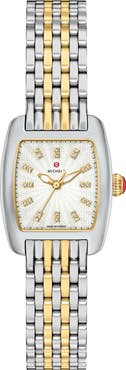 MICHELE Urban Petite 2-Tone Bracelet Watch, 22mm