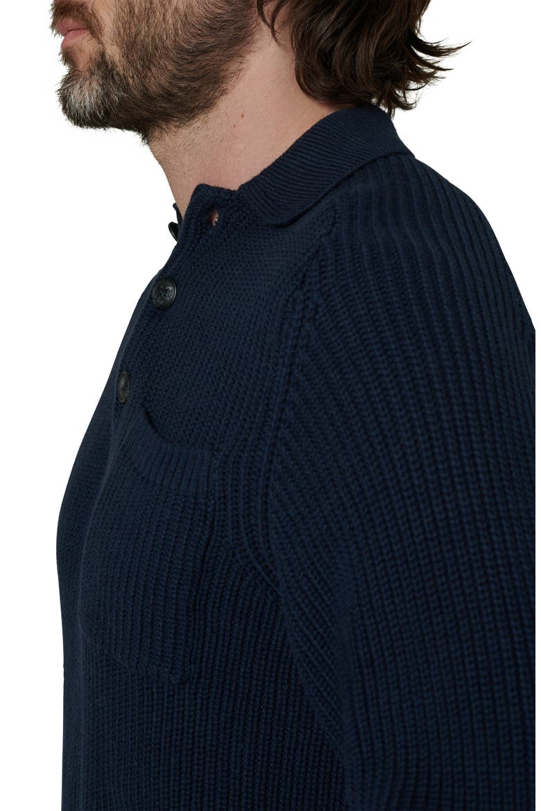 Ruben Polo Sweater, Alternate, color, MIDNIGHT NAVY