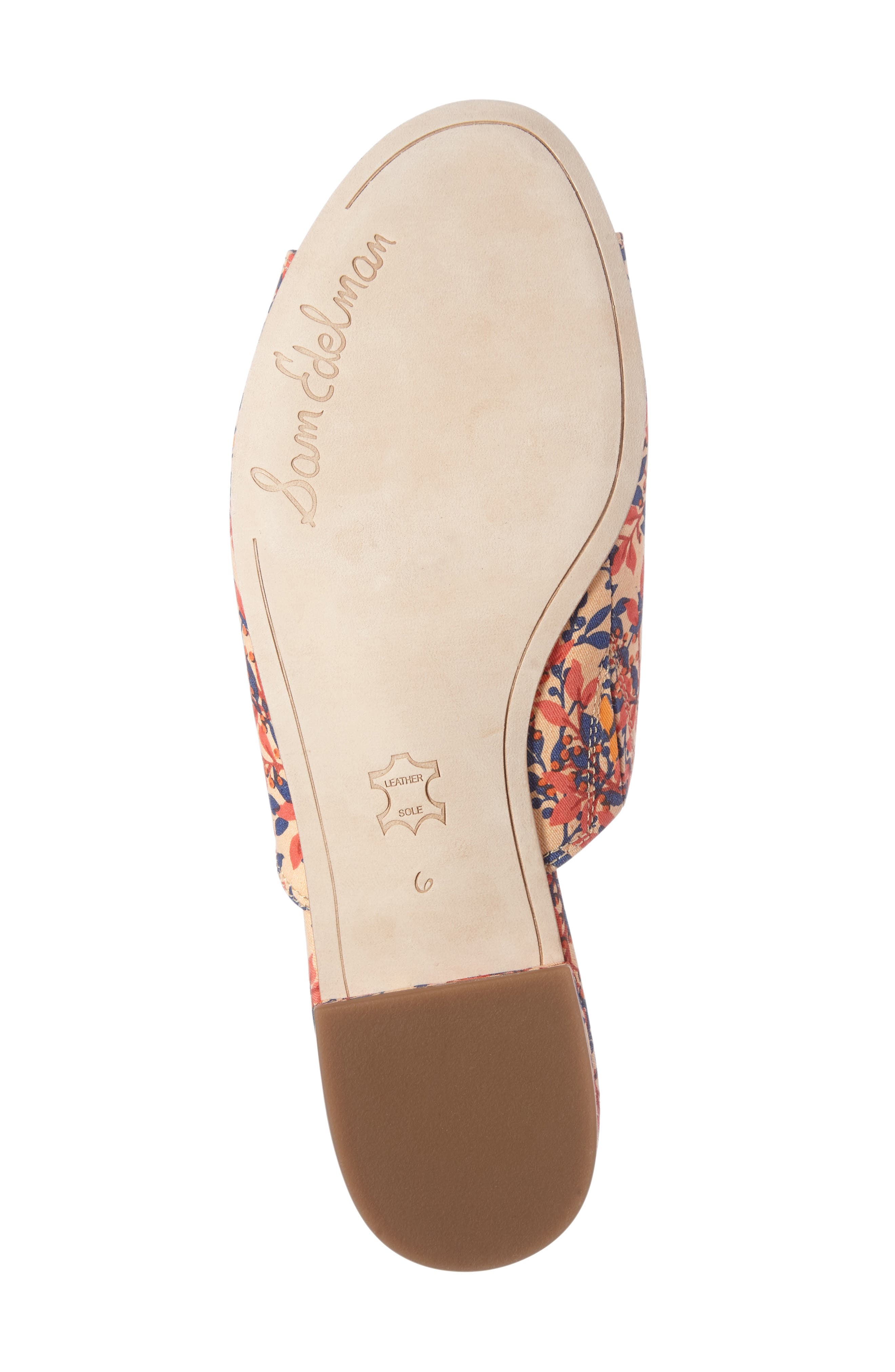 Tai Slide Sandal, Alternate, color, CORAL MULTI FABRIC