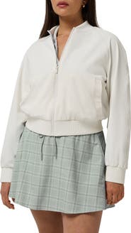 TravisMathew Opening Shot Performance Reversible Bomber Jacket