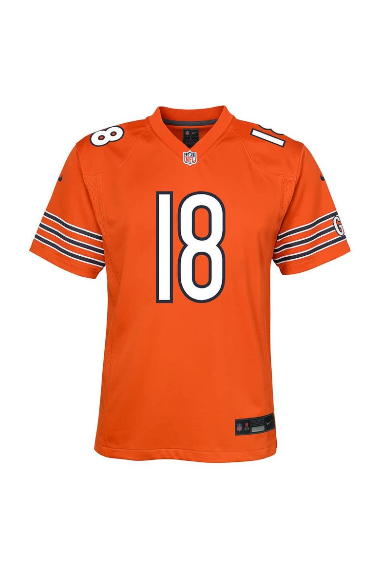 Youth Nike Caleb Williams Orange Chicago Bears Game Jersey, Alternate, color, Orange