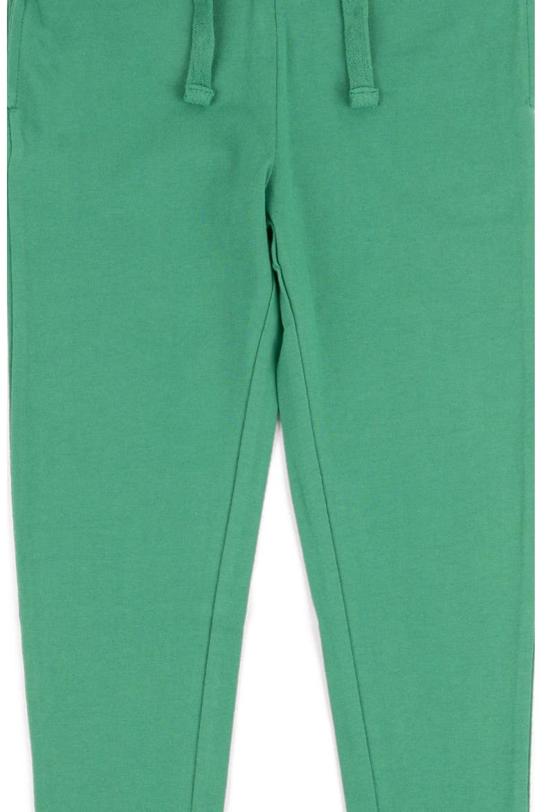 Kids 100% Cotton Lightweight Jogger Pants, Alternate, color, GREEN