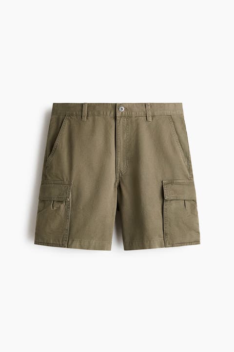 Relaxed Fit Cargo Shorts