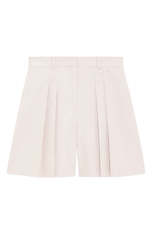 Theory Pleated Shorts In Multi
