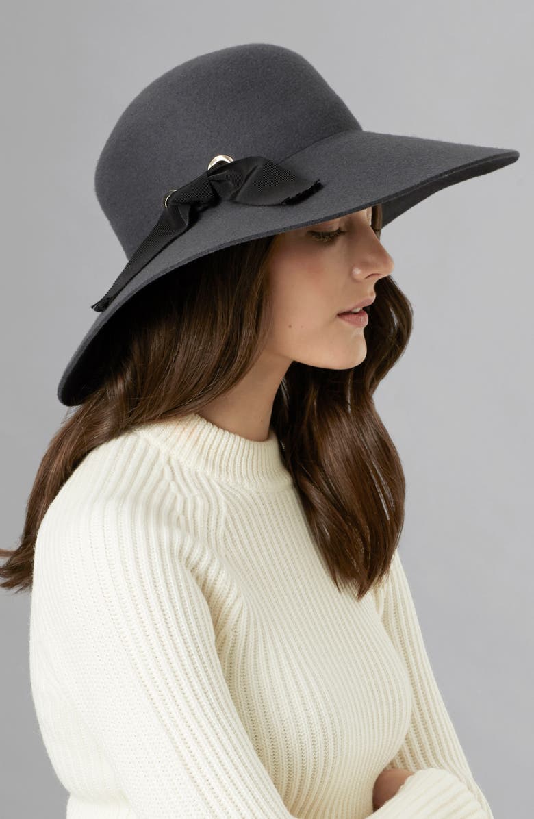 Helen Kaminski Wave Brim Round Crown Wool Hat | Nordstromrack display picture 3