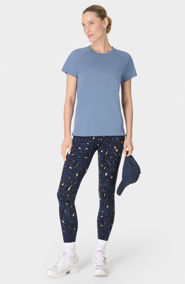 Sweaty Betty Essentials Seamless Workout T-Shirt, Alternate, color, Luxe Blue