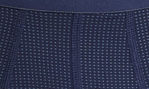 Saxx Quest Quick Dry Mesh Slim Fit Boxer Briefs In Blue