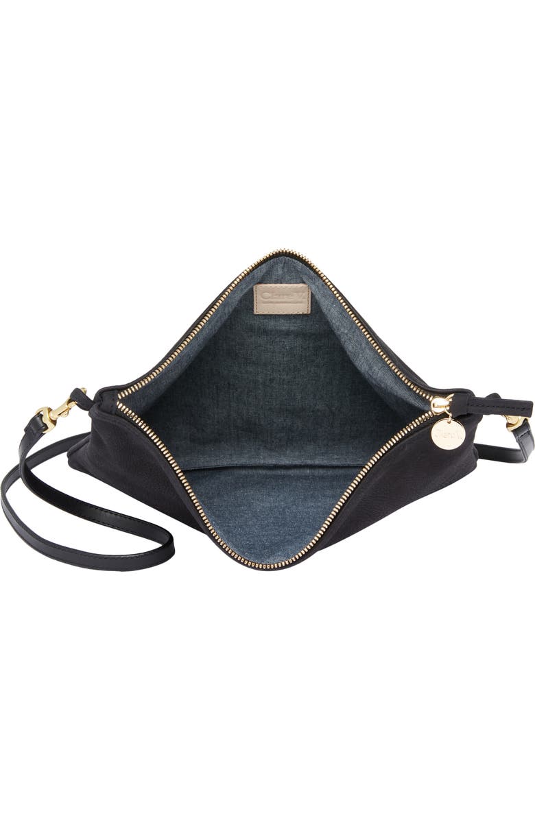 Clare V. Sac Bretelle Leather Shoulder Bag, Alternate, color,
