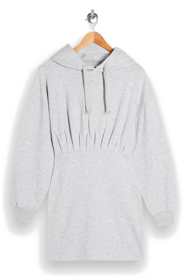 Hooded Minidress, Alternate, color, GREY