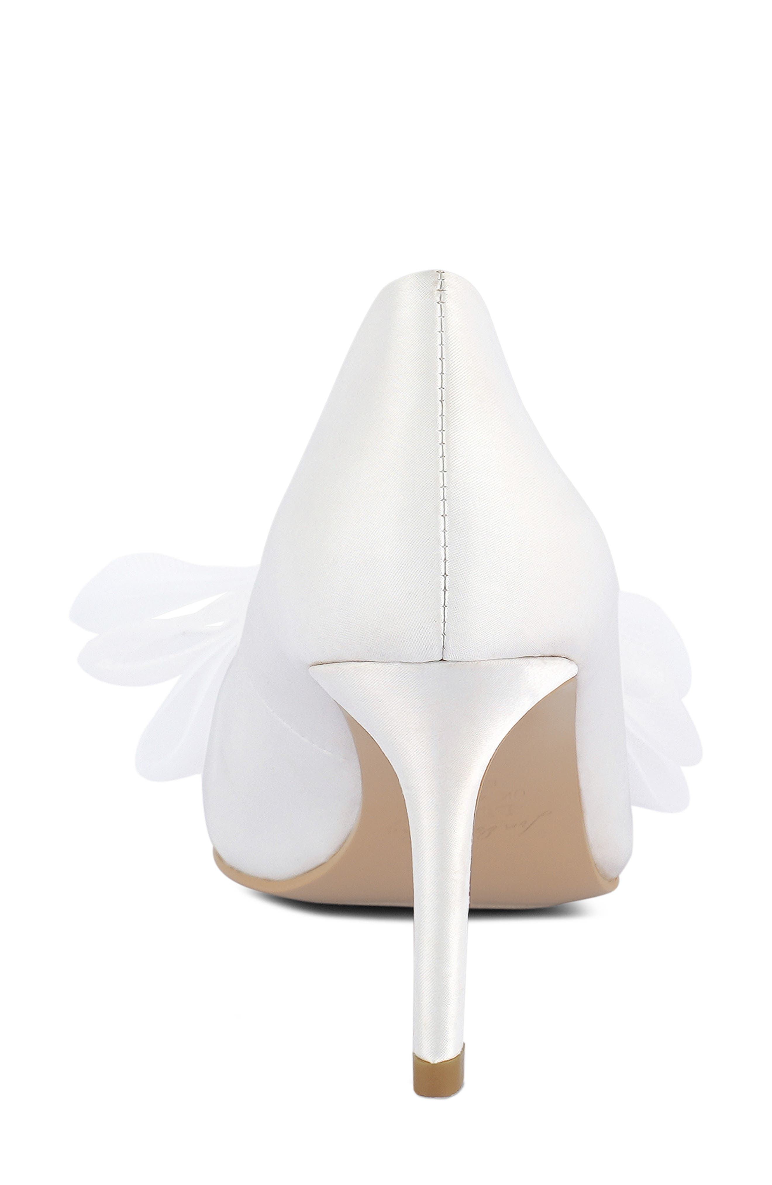 LONDON RAG Odette Crystal Embellished Bow Stiletto Pump, Alternate, color, 