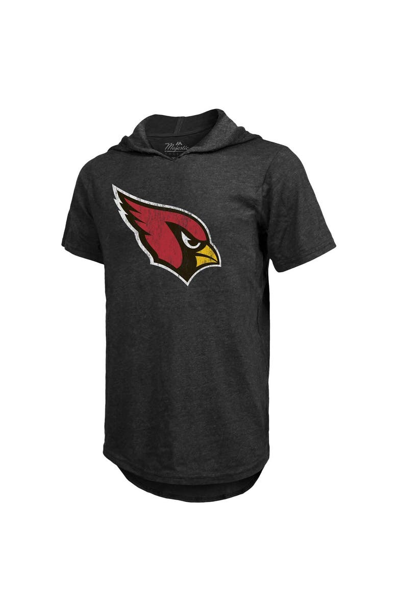 Majestic Threads Men's Fanatics Branded Kyler Murray Black Arizona Cardinals Player Name & Number Tri-Blend Hoodie T-Shirt, Alternate, color,