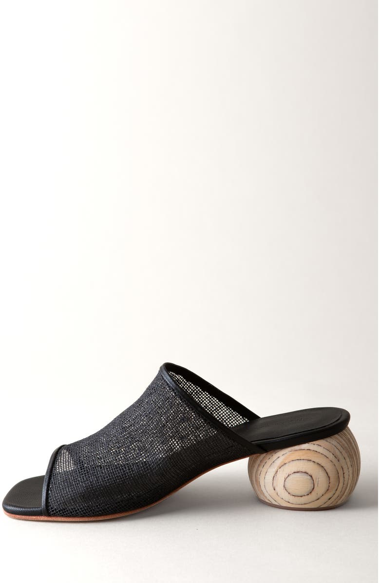 Huma Blanco Milla Natural Jute Slide Sandal, Alternate, color, Coal Jute