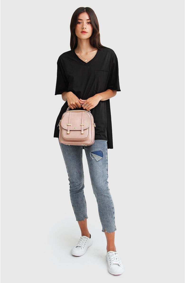 Belle & Bloom Brave Soul Oversized T-Shirt, Alternate, color, Black