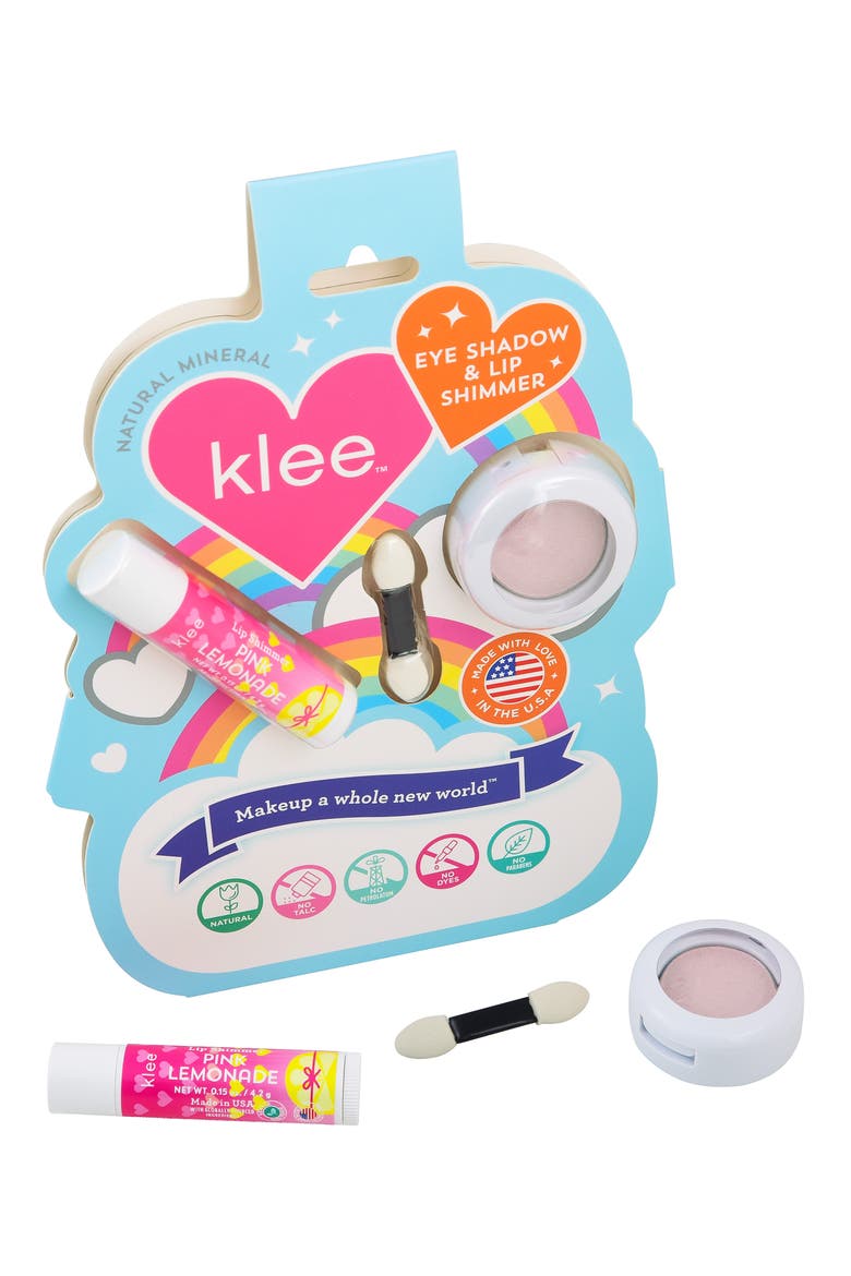Kids' Primrose Shimmer Mineral Play Makeup Duo, Main, color, PINK