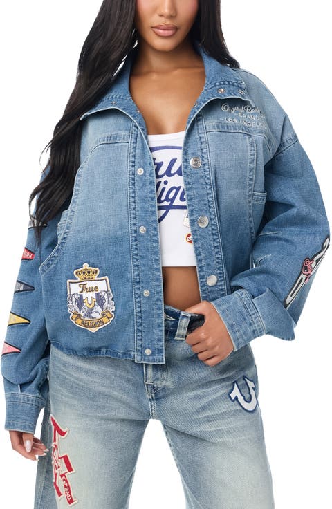 Embroidered Denim Jacket