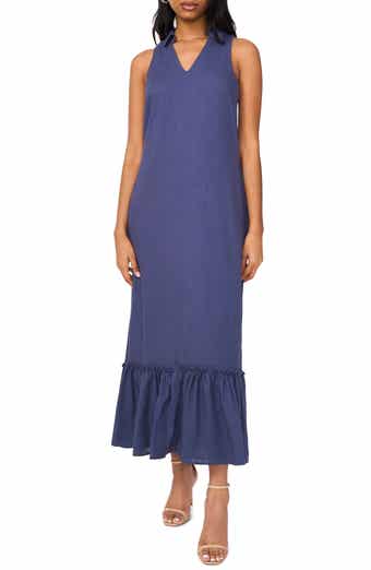 Halogen® Ruffle Hem Maxi Dress