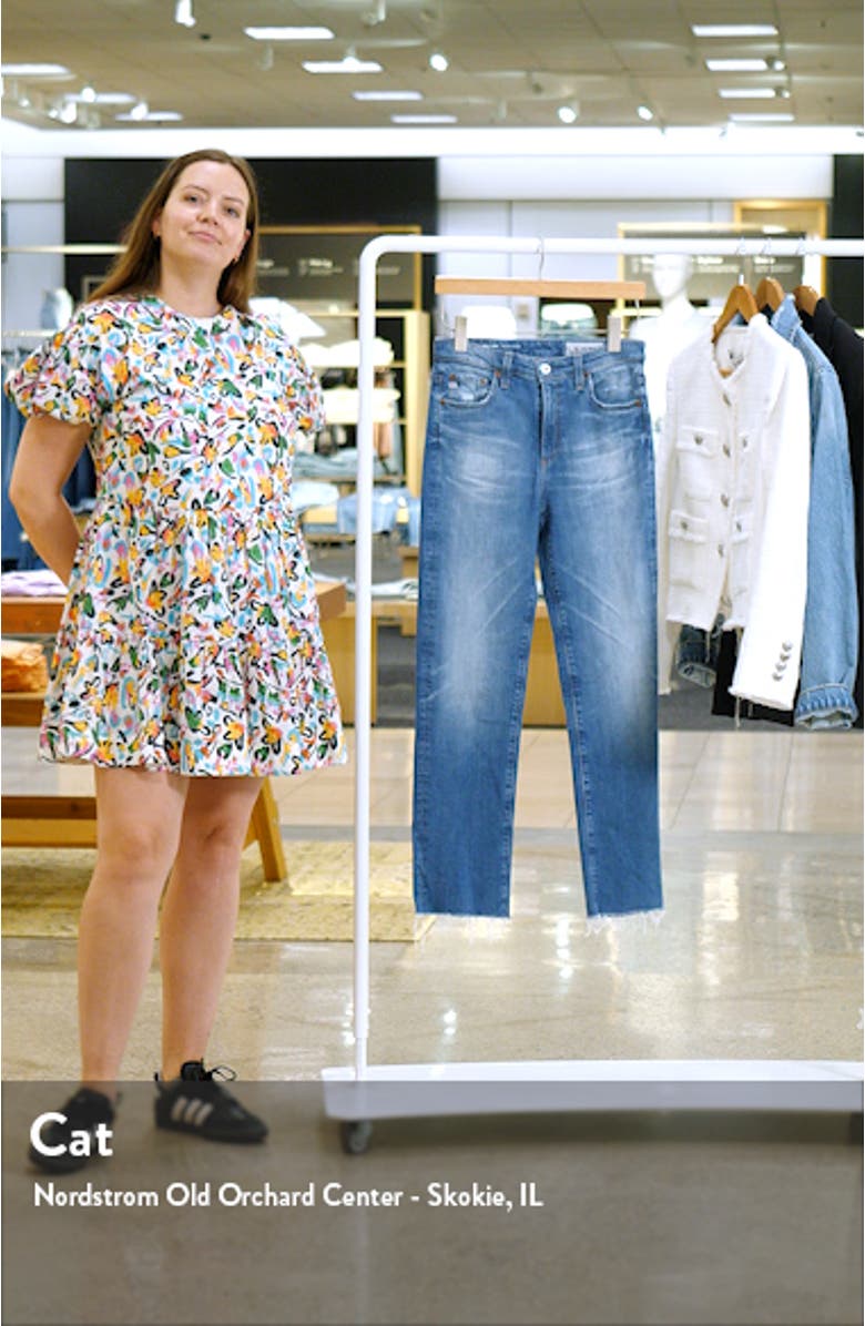 Saige Ankle Straight Leg Jeans, sales video thumbnail