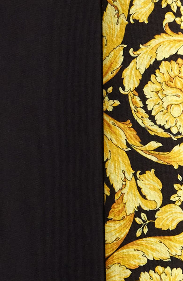 Versace Kids' Barocco Logo Cotton Joggers, Alternate, color, 