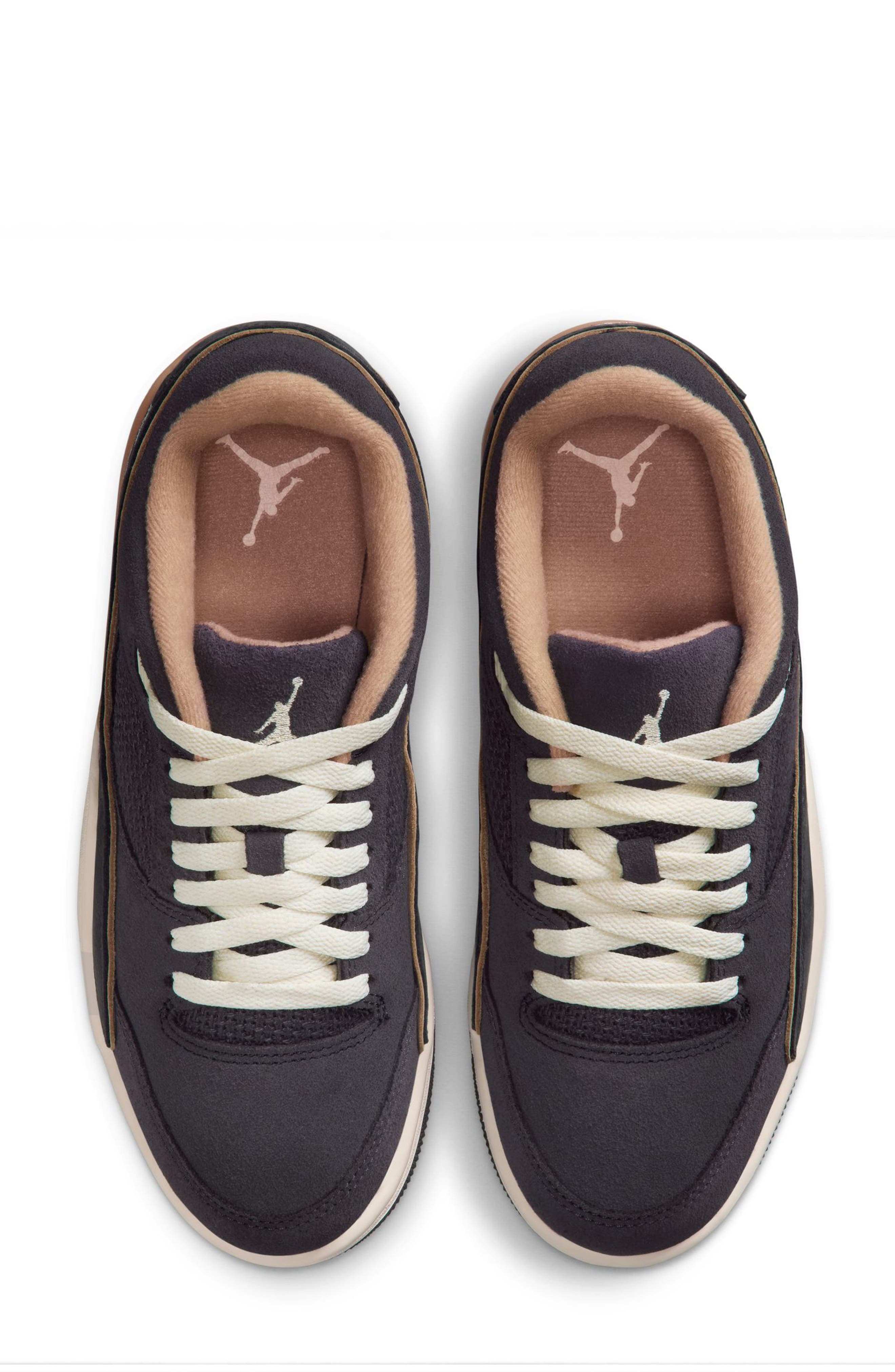 Jordan Flight Court SE Sneaker, Alternate, color, Anthracite/ Coconut Milk/ Hemp