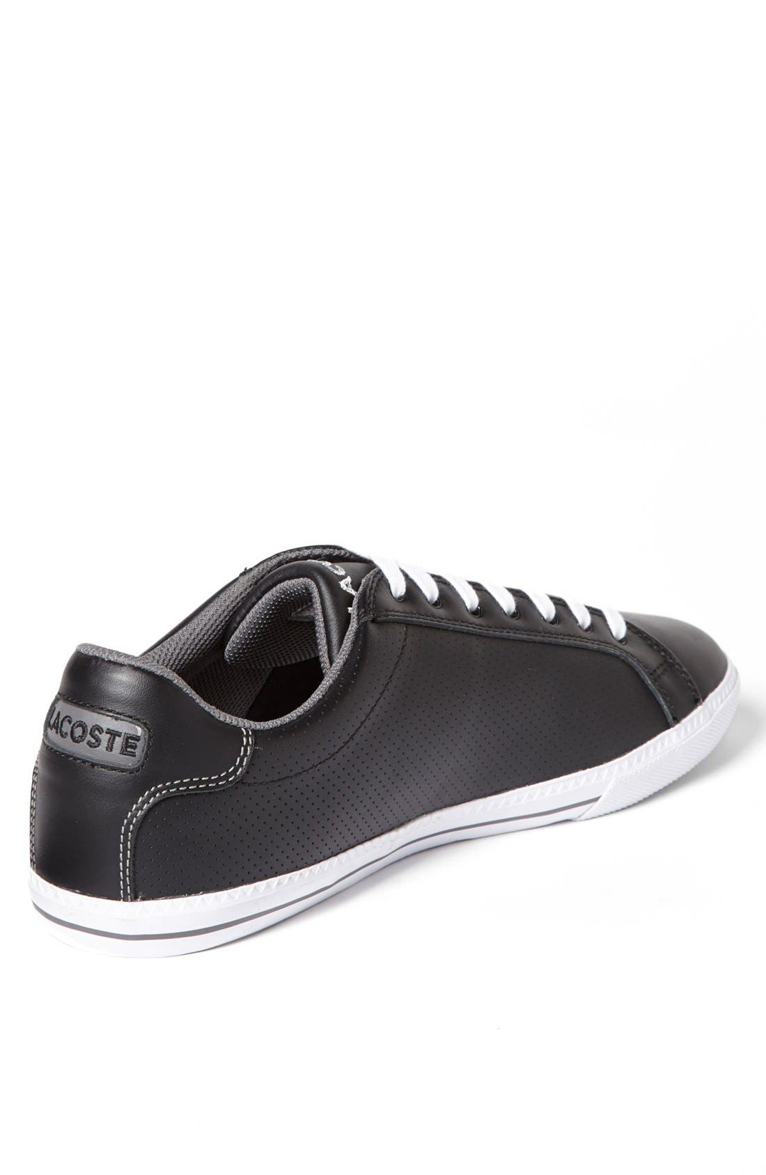 'Graduate' Sneaker, Alternate, color, BLACK/ DARK GREY LEATHER
