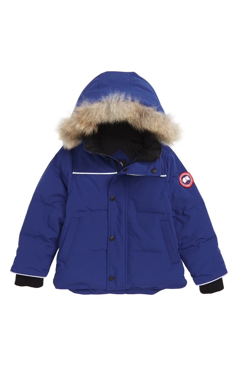Canada Goose Snowy Owl Down Parka with Genuine Coyote Fur Trim, Main, color, 