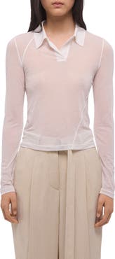 Helmut Lang Twisted Polo Top