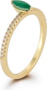 SPHERA MILANO Marquise Stone Ring