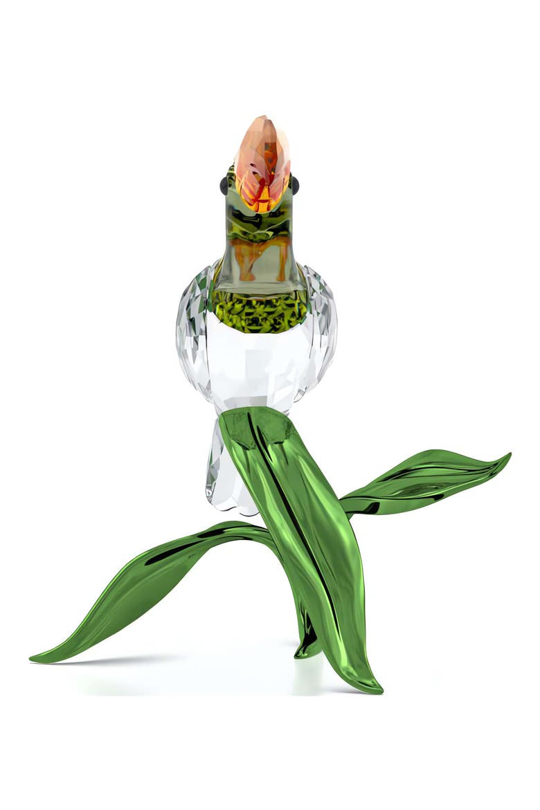 Idyllia Toucan Crystal Figurine, Alternate, color, WHITE