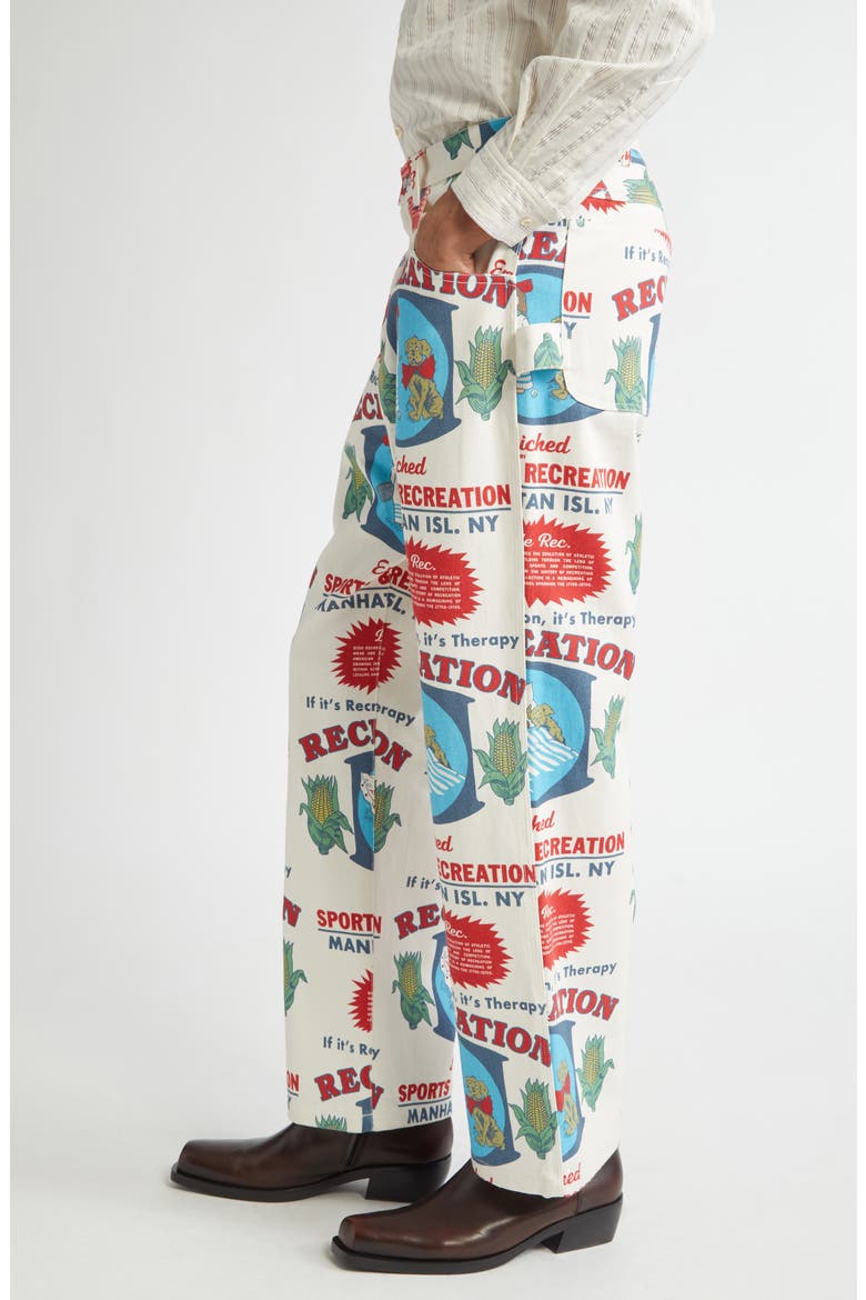 Enrichment Knolly Brook Trousers, Alternate, color, WHITE MULTI