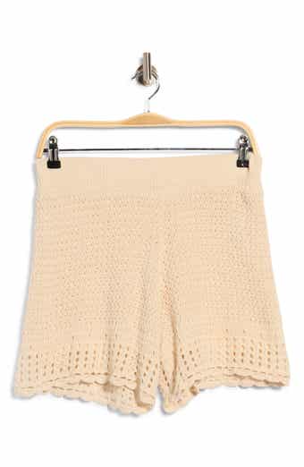 Khloe High Waist Pointelle Shorts