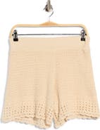 rag & bone Khloe High Waist Pointelle Shorts