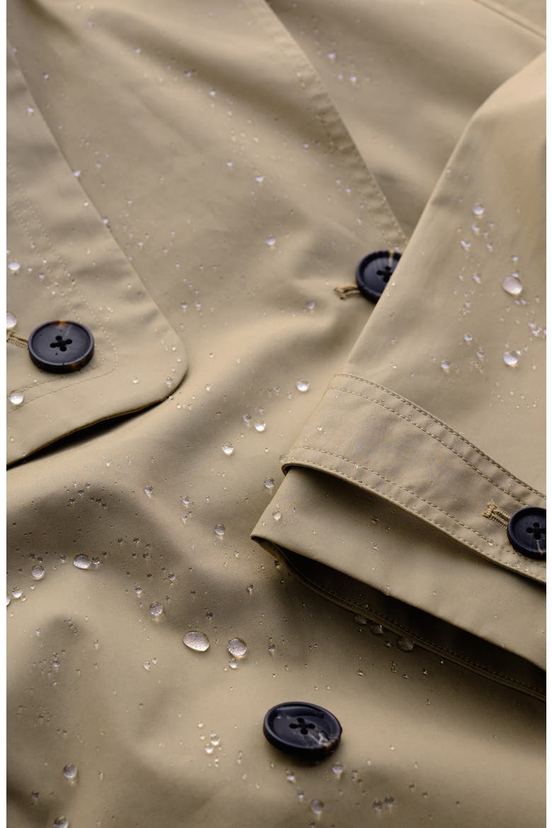 Penweathers Waterproof Trench Coat, Alternate, color, SEED WHITE