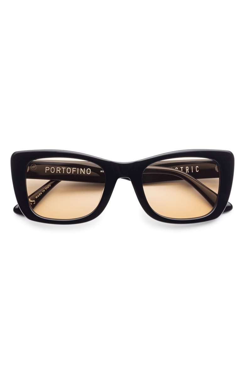 Electric Portofino 52mm Gradient Rectangular Sunglasses, Alternate, color,