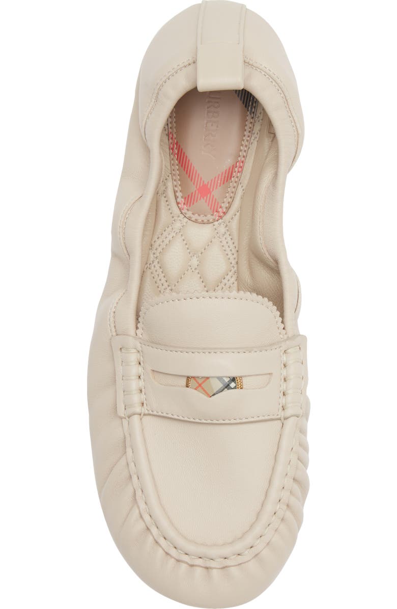 Burberry Fawn Ballet Flat, Alternate, color, Nutmeg