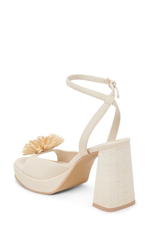 Dolce Vita Paulos Platform Sandal In Bone Stella