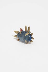 Bimba y Lola Metal Ring With Crystals